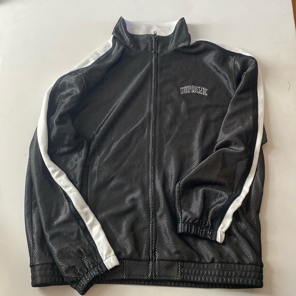 Supreme jersey zip up men’s XL